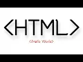 How to Build a Website using HTML 1 Hello World