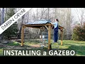 DIY Outdoor Gazebo Kit Assembly A Step-by-Step Guide for a Sunjoy Wood Metal Structure