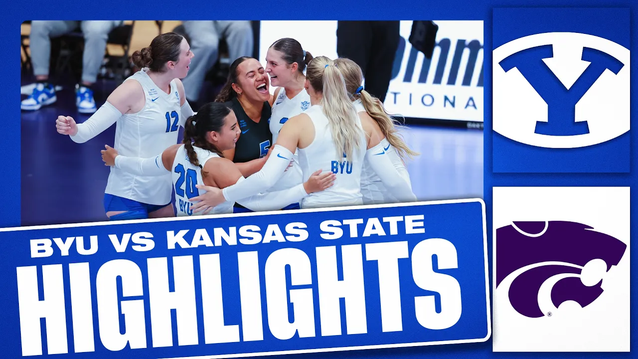 BYU Women's Volleyball vs Kansas State || Full Game Highlights 2026
