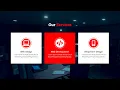 Responsive Animated Services Section Design Using HTML And CSS CoderRishad