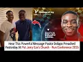 Lagu Hear This Pastor Dolapo Powerful Message Yesterday At Pst Jerry Eze's Church - Run Conference 2026