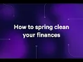 04 04 26 Let s Talk Finance Spring Financial Cleaning Refresh Refocus Reset for Q2