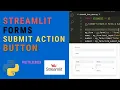 Streamlit Forms Submit Action Button Tutorial Demo Python ML Web App Dev Tutorial