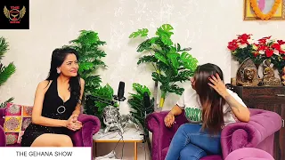 the gehana show anam khan aadmi me ye sab kuchh chahiye kala best hota hai