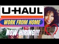 UHAUL IS HIRING NOW Work From Home Job