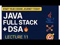 Java Full Stack Lecture 11