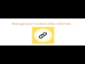 Manage post content links-interlinks edit interlinks on wordpress wordpress plugin