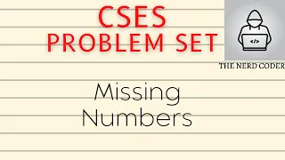 Missing Number CSES problem set