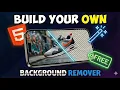 Make AI Background Remover Website in 5 Minutes HTML Free Hosting No Coding