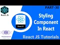 30 Styling Component In React React With CSS CSS React Inline Style React