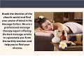 Massage Place in Colton
