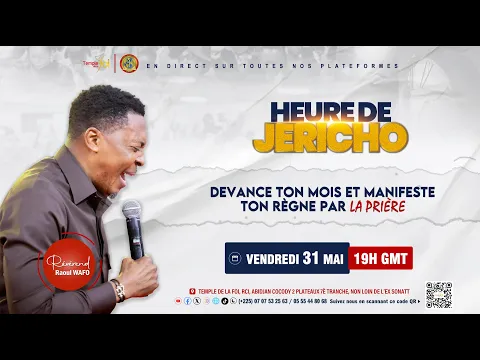 Download MP3 HEURE DE JÉRICHO - 31 MAI 2024 / TEMPLE DE LA FOI