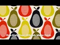 Orla Kiely Oilcloth Tablecloth at Jolee Tablecloths