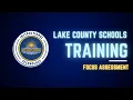 Training for LSA Coordinators Focus Assessments