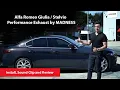 Install Sound Clip Review Alfa Romeo Giulia Stelvio Performance Exhaust by MADNESS
