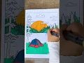 Camping Coloring Pages So Relaxing