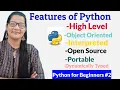 Features of Python in Hindi Lec-2 Zeenat Hassan Academy