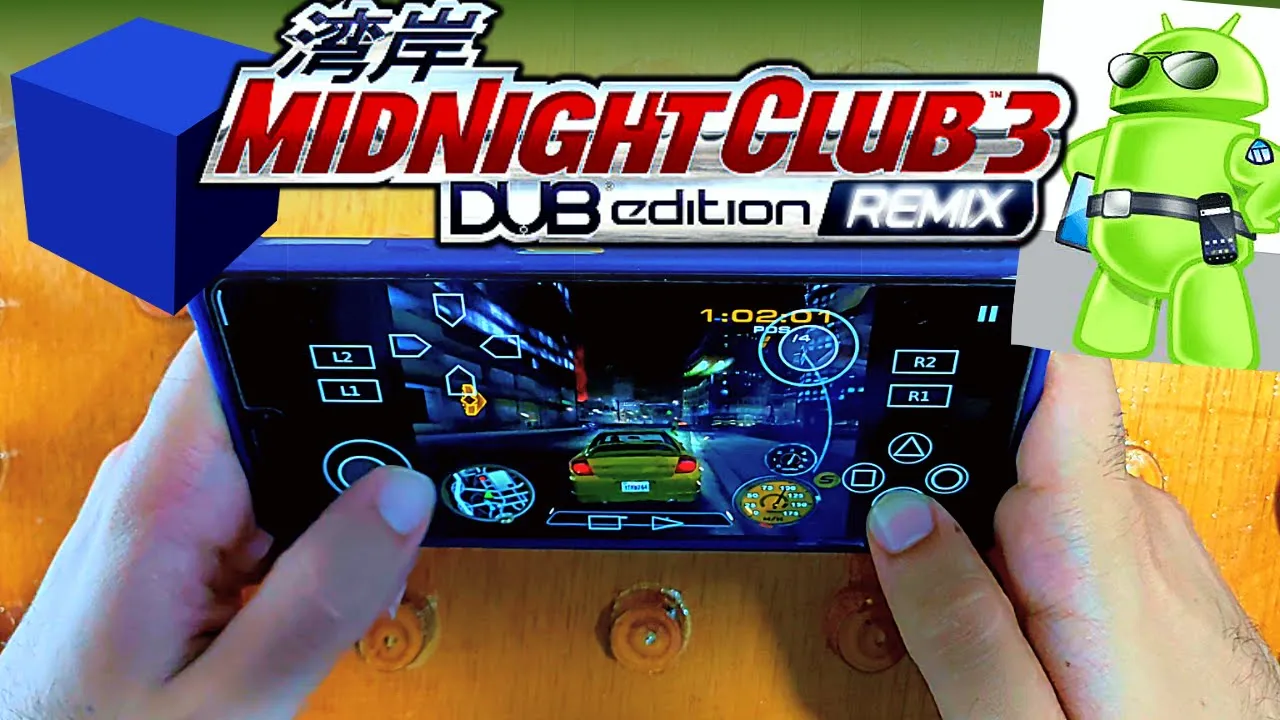 Midnight Club 3 Dub Edition Remix AetherSX2 - Android Gameplay PS2 Emulator - 2022