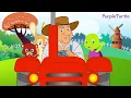 Nursery Rhymes + more | The Animals Went In Two By Two | Purple Turtle Kids Songs