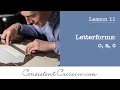 Consistent Cursive - Lesson 11