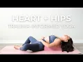 Trauma-Informed Restorative Yoga for Hips Heart Gentle Somatic Exercise
