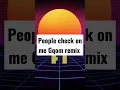 Lagu People check on me Gqom remix