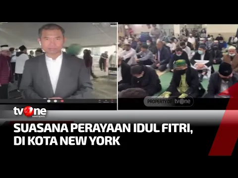 EKSKLUSIF! Liputan tvOne Lebaran Umat Muslim di New York