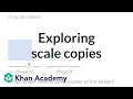 Exploring scale copies