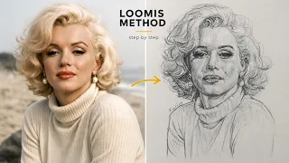 How to Draw a Female Face Using the Loomis Method
