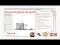 Modeling with Natural Language - Rhino3D Claude