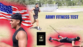 SEXY LIGHT SKIN BODY BUILDER ATTEMPTS THE ARMY FITNESS TEST