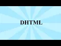 DHTML Part 1