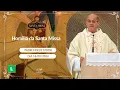 Lagu Homilia da Santa Missa - Padre Fidelis Stockl (18/09/2024)