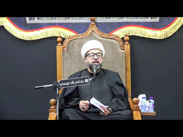 ⁣علم الإمام الكاظم (ع) بوقت الصلاه وهو في السجن - الشيخ ياسين الجمري - مجلس الدعيسي