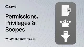 Permissions Privileges and Scopes - What s the Difference