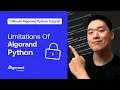 Limitations of Algorand Python 1 Minute Algorand Python Tutorial
