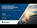 Webinar Proactive Planning for Generator Interconnection A Case Study of SPP and MISO