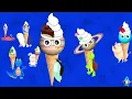 Planet Ice Cream for Babies 🪐🌎🔴 | Planets Mercury Venus Earth Mars Jupiter Saturn Uranus Neptune