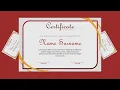 Create a Stunning Certificate of Achievement - Easy Professional