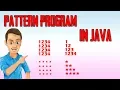 JAVA PROGRAMMING PATTERNS JAVA PROGRAMMING PATTERNS WITH EXAMPLE NESTED LOOP
