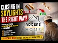 Ceiling Repair After Skylight Removal