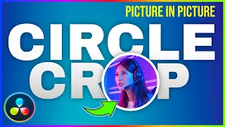 EASIEST Way to CIRCLE CROP in Davinci Resolve