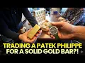 Lagu Trading A Patek Philippe Aquanaut For SOLID GOLD!