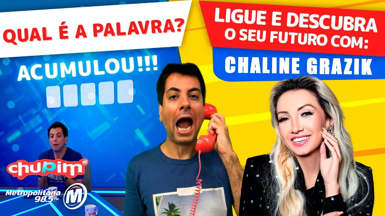CHALINE GRAZIK: VIDENTE DAS ESTRELAS - PALAVRA MISTERIOSA!!! - 23/06/2023