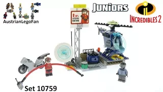 Lego Incredibles 2 Juniors 10759 Elastigirl´s Rooftop Pursuit - Lego Speed Build Review