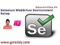 Selenium 24 Selenium WebDriver Environment Setup