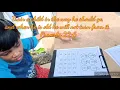12 year old Autism Learning Progress ll Coloring the Aa sounds picture ll 042920