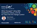 What Changed Using EEM Guestshell Python and Git for Cisco IOS XE Change Control
