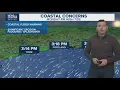 STORM CENTER Forecast update as high tide gets closer