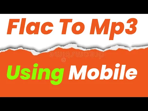Download MP3 how to convert FLAC to mp3 | Mp3 converter